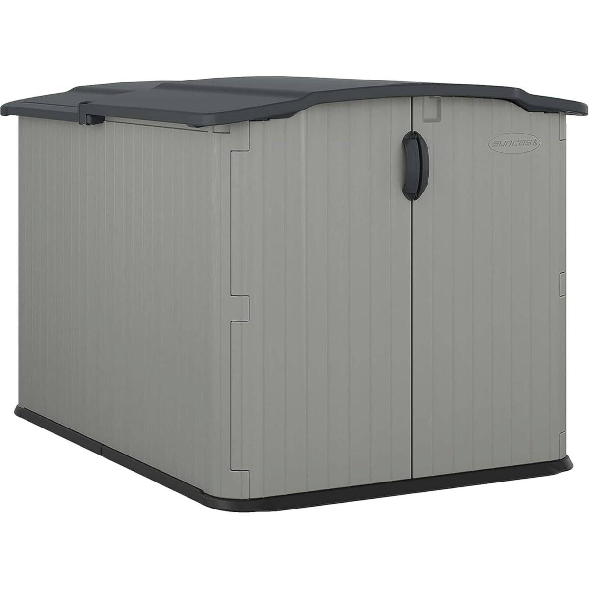 Suncast Glidetop Horizontal Outdoor Storage Shed, 57.5x79.75x52 in - Shedcove