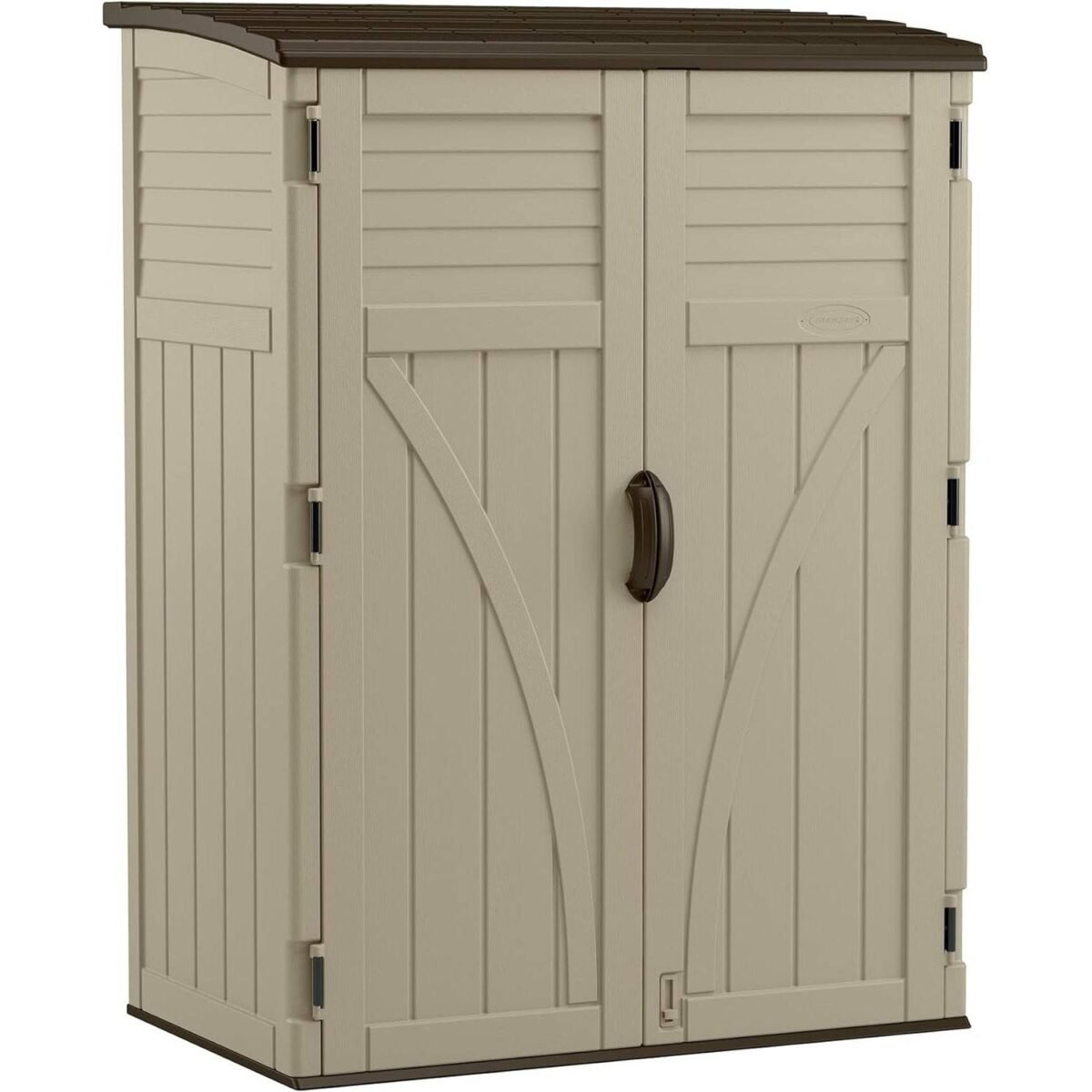 Suncast 54 Cu Ft Vertical Resin Storage Shed - Shedcove