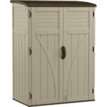 Suncast 54 Cu Ft Vertical Resin Storage Shed - Shedcove
