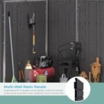 Suncast 6x5 ft Modernist Outdoor Storage Shed, Peppercorn - Shedcove