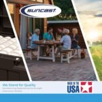 Suncast 54 Cu Ft Vertical Resin Lockable Storage Shed, Stoney - Shedcove
