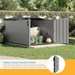 Suncast Glidetop Horizontal Outdoor Storage Shed, 57.5x79.75x52 in - Shedcove