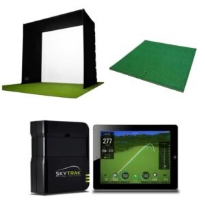 GOLFBAYS SKYTRAK HOME GOLF SIMULATOR BUNDLE