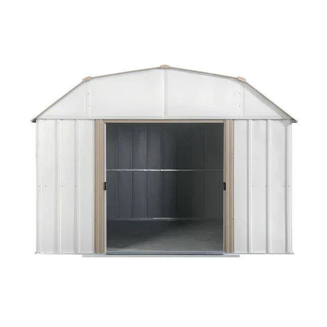 Arrow 10 ft x 14 ft Lexington Galvanized Steel Storage Shed - Image 8