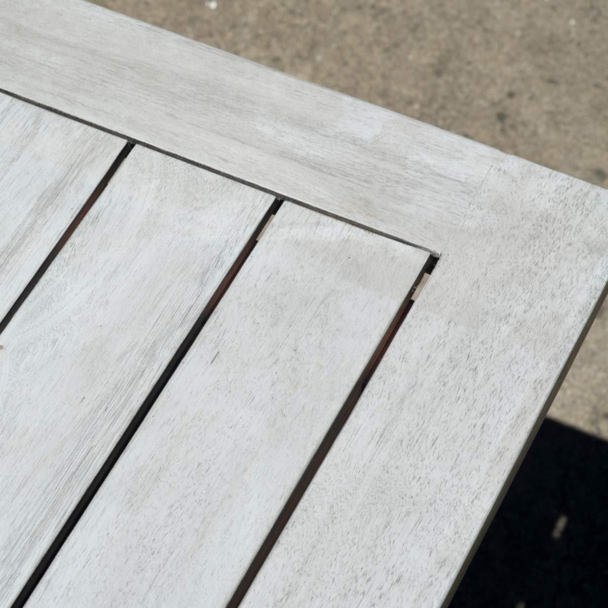Gardenesque Patio Garden Furniture Set - Light Grey Wooden Garden Set - Repton Lounge - Outdoor Table & Chairs - Durable and Comfortable Design - With Cushions - Flat Pack Design - 4 Seater - Image 3