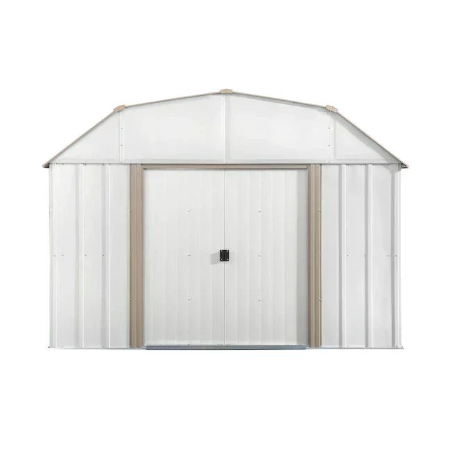 Arrow 10 ft x 14 ft Lexington Galvanized Steel Storage Shed - Image 2