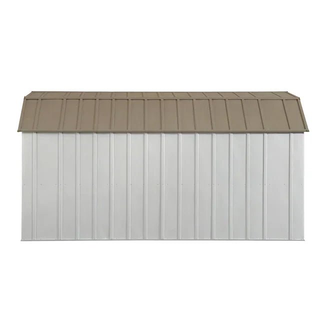Arrow 10 ft x 14 ft Lexington Galvanized Steel Storage Shed - Image 3